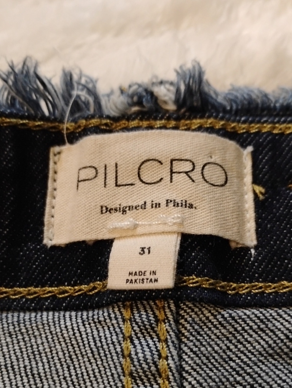 Pilcro Tenney Drawstring Wide Leg Jeans - Picture 3 of 13